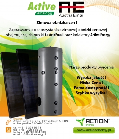 Zimowa obniżka cen w&nbsp;Action Energy