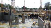Budowa Business Garden Warszawa wychodzi z&nbsp;ziemi