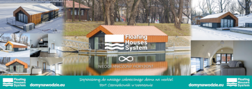 Dni otwarte w&nbsp;pierwszym w&nbsp;Warszawie Domu Na Wodzie Fot. Floating Houses System