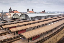 Metrostav na półmetku remontu dworca kolejowego w&nbsp;Pradze