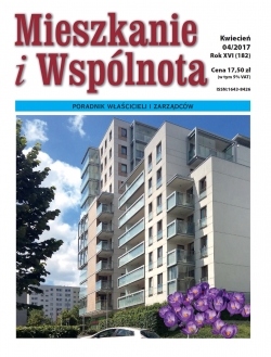 Mieszkanie i&nbsp;Wspólnota Nr 4/2017