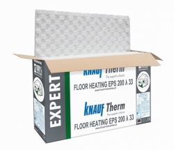 Styropian Knauf Therm Expert Floor Heating jest dostępny w&nbsp;niewielkich grubościach 20 i&nbsp;30 mm Fot. Knauf Therm