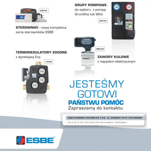 ESBE  - produkuje w&nbsp;Szwecji już 109 lat. 