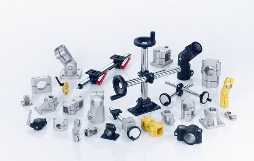 Łączniki i&nbsp;mechanizmy przesuwu Elesa+Ganter